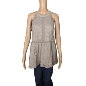 Torrid Lace High Neck Peplum Top 1